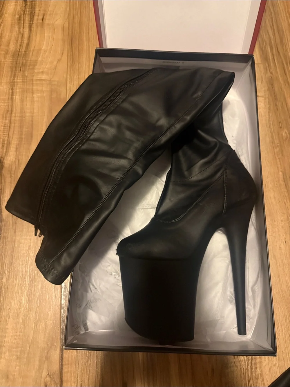 Pleaser Flamingo 3000 Vegan Leather